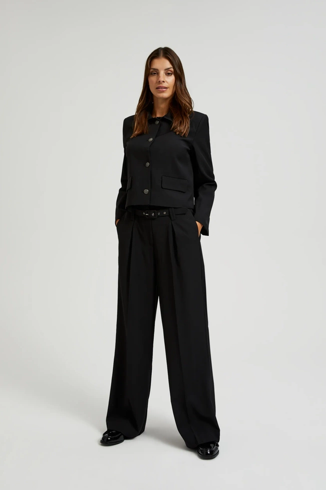 WOMEN'S PANTS L-SP-4600 BLACK