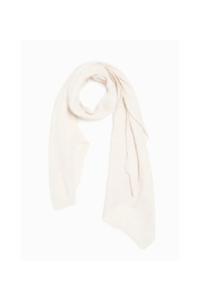 WOMEN'S SCARF L-SZ-4618 OFF WHITE-set