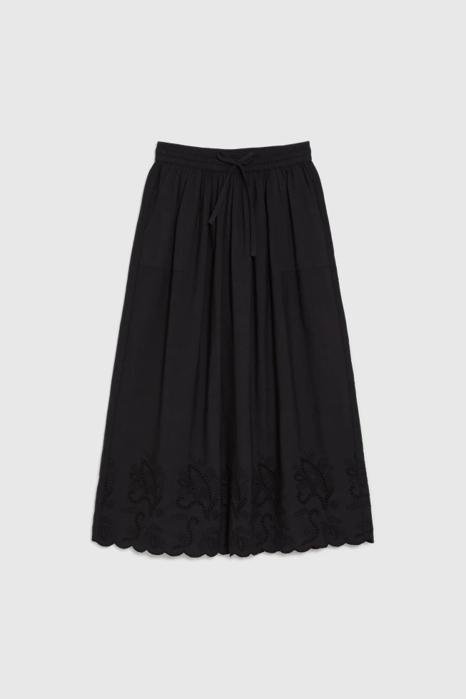 SPÓDNICA DAMSKA L-SC-4922 BLACK-pakiet