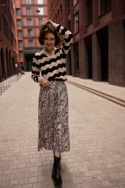 WOMEN'S SKIRT Z-SC-4804 NAVY-set