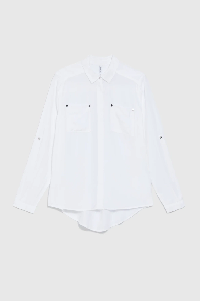 WOMEN'S SHIRT Z-KO-4809 WHITE