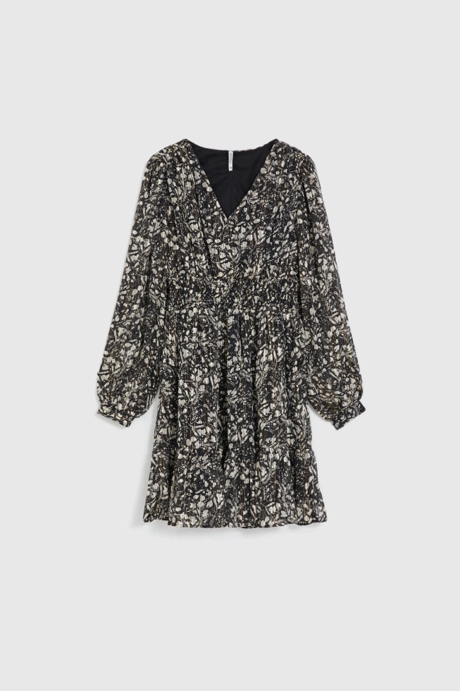 WOMEN'S DRESS L-SU-4900 BLACK-set