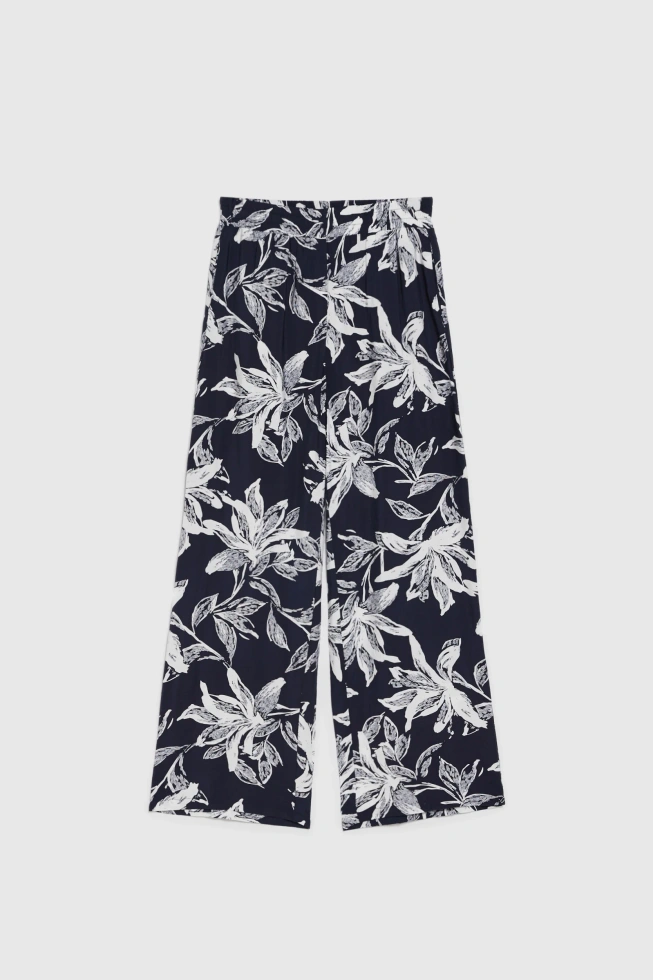 WOMEN'S PANTS L-SP-4939 D.NAVY-set