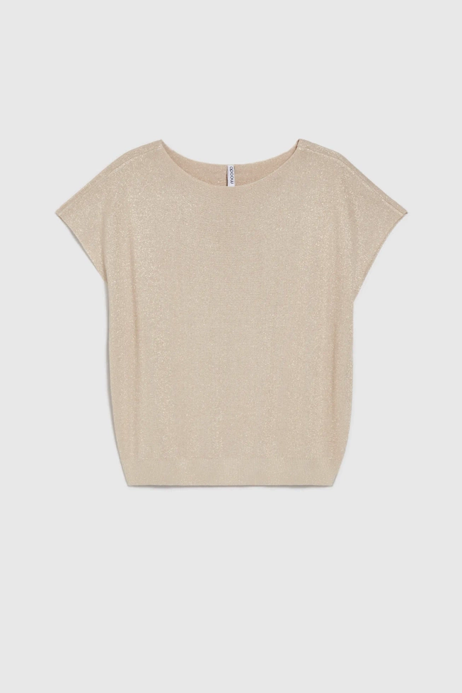 SWETER DAMSKI L-SW-4601 L.BEIGE
