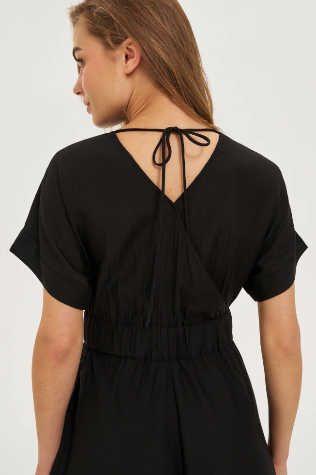 WOMEN'S DRESS L-SU-4652 BLACK