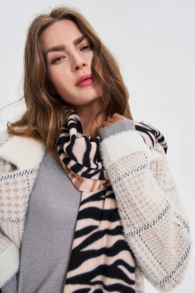 WOMEN'S SCARF Z-SZ-4813 BEIGE