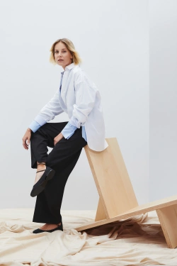 WOMEN'S SHIRT L-KO-4602 WHITE