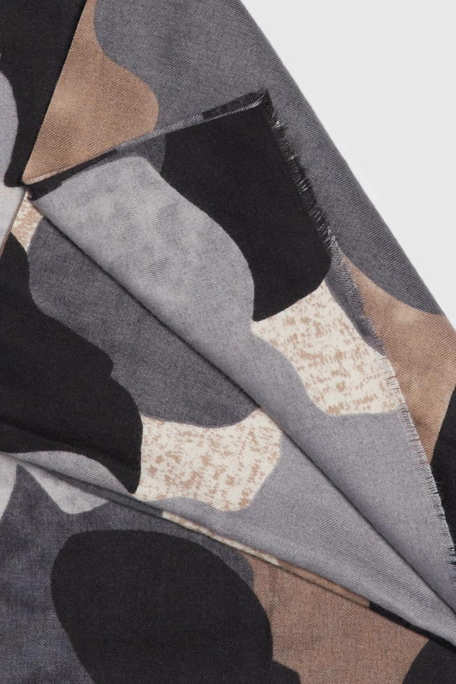 WOMEN'S SCARF Z-SZ-4802 D.GREY