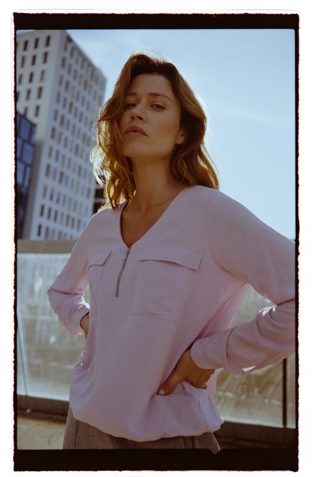 WOMEN'S SHIRT Z-KO-4814 PINK