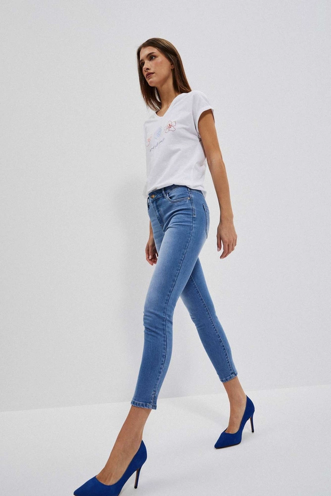JEANSY DAMSKIE L-JE-4012 BLUE