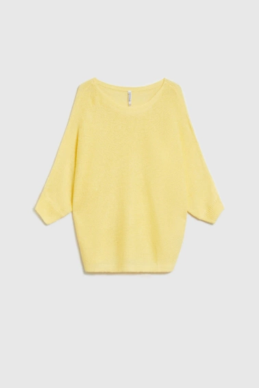 WOMEN'S SWEATER L-SW-4910 L.YELLOW-set