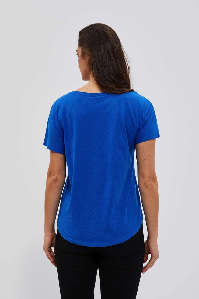 LADIES TSHIRT L-TS-4045 BLUE