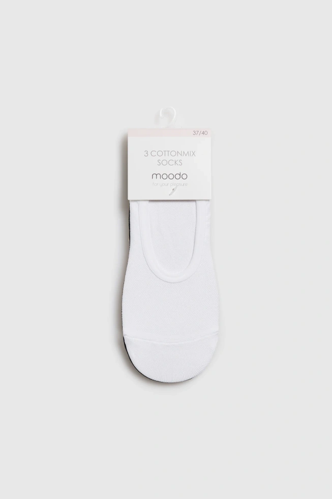 WOMEN'S SOCKS L-SK-4904 WHITE-set