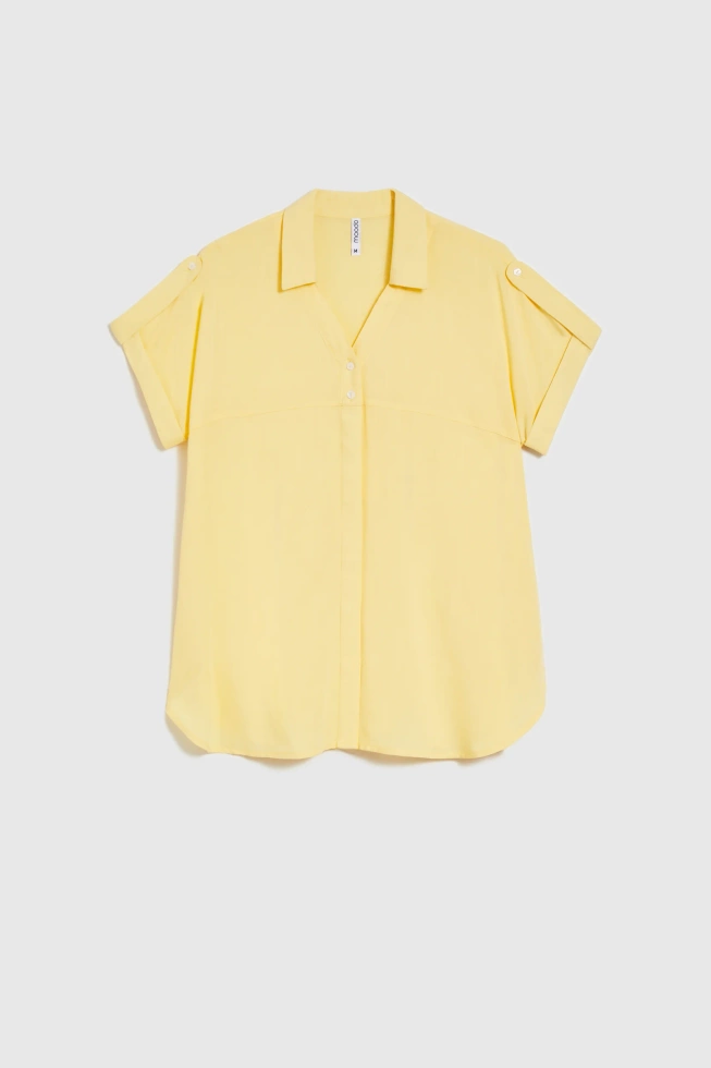KOSZULA DAMSKA L-KO-4659 L.YELLOW