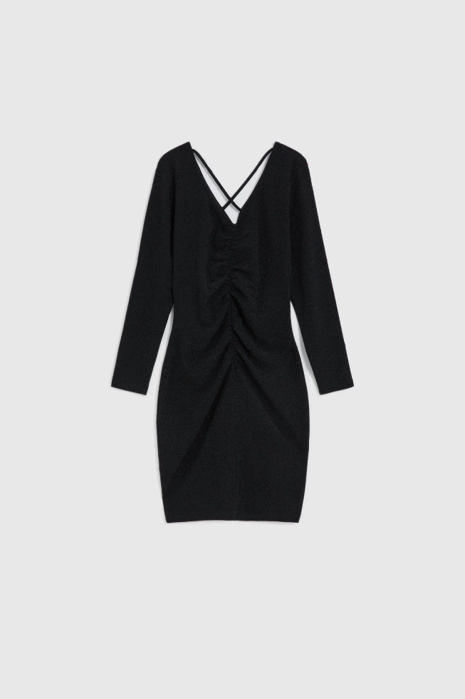 WOMEN'S DRESS Z-SU-4827 BLACK