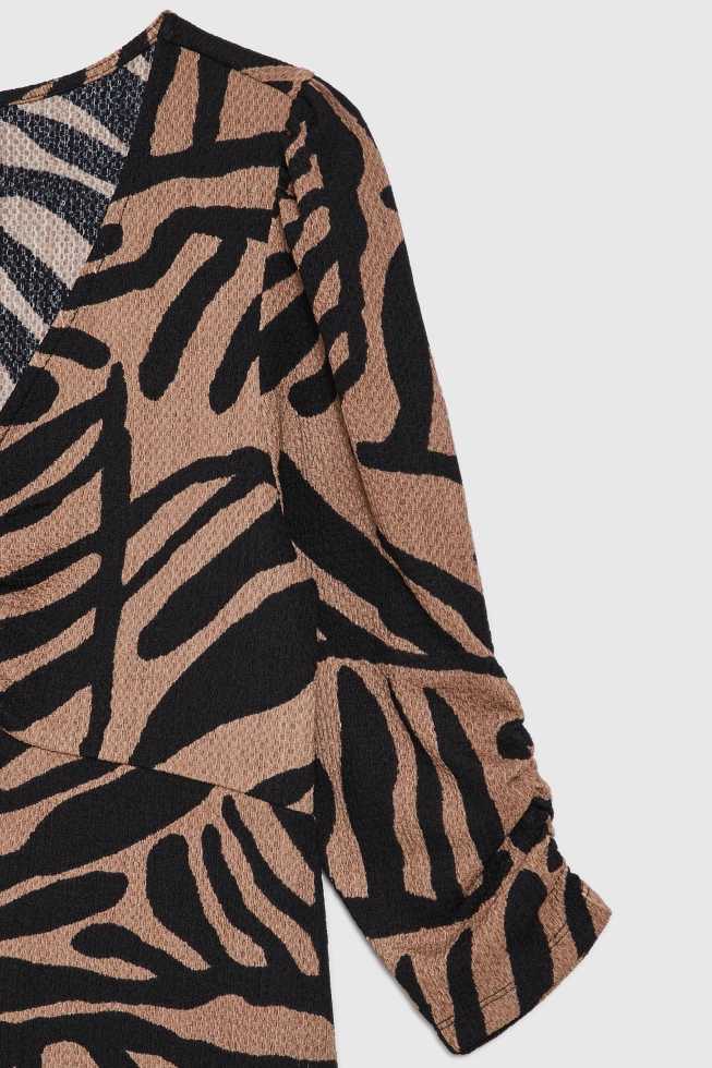 WOMEN'S DRESS Z-SU-4802 COFFEE