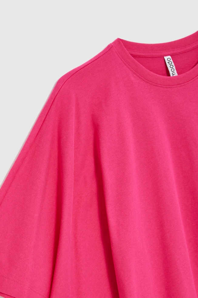 KOSZULKA DAMSKA L-TS-4944 FUCHSIA