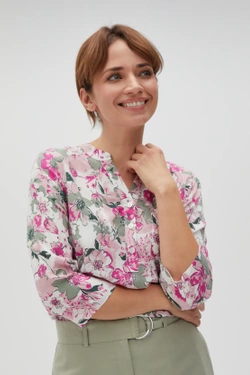 WOMEN'S SHIRT L-KO-4610 FUCHSIA