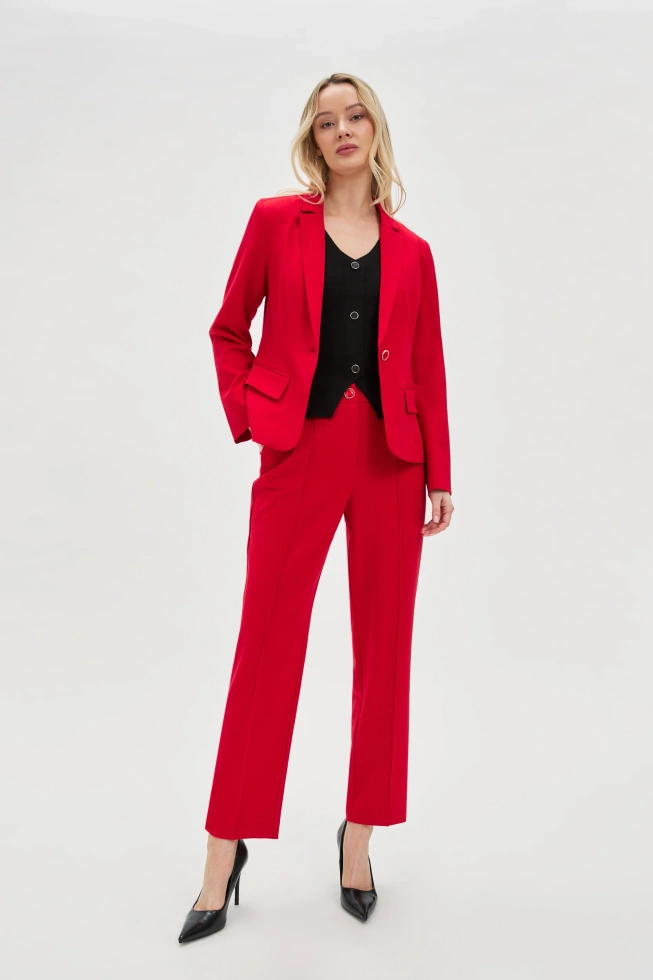 WOMEN'S JACKETS L-MR-4609 RED