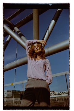 WOMEN'S SHIRT Z-KO-4814 PINK