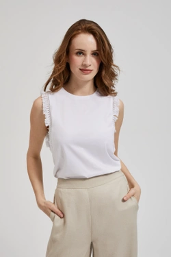 BLUZKA DAMSKA L-TS-4382 WHITE