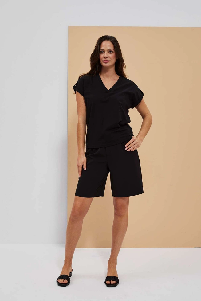 SZORTY DAMSKIE L-SH-4017 BLACK