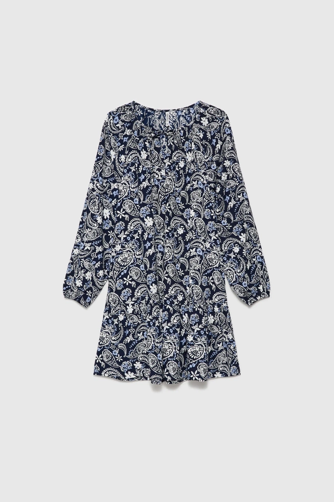 WOMEN'S DRESS L-SU-4608 NAVY