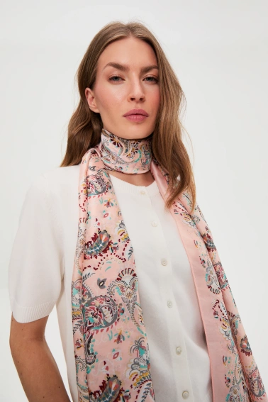 WOMEN'S SCARF L-SZ-4939 L.PINK