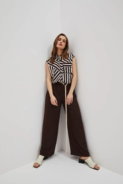 LADIES PANTS L-SP-4020 D.OAK