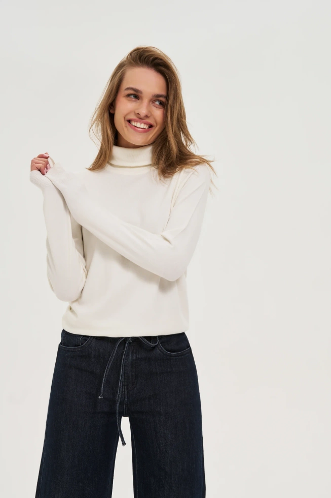 SWETER DAMSKI Z-SW-4809 OFF WHITE