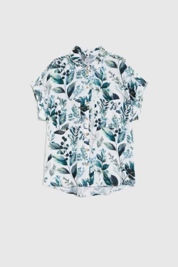 KOSZULA DAMSKA L-KO-4933 OFF WHITE