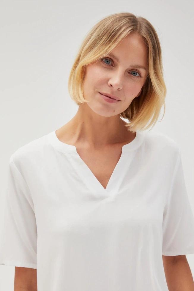 WOMEN'S SHIRT L-KO-4627 WHITE