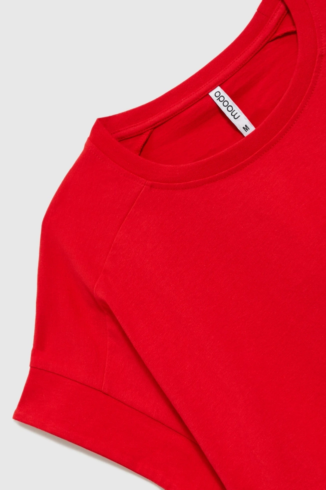 WOMEN'S T-SHIRT L-TS-4745 RED