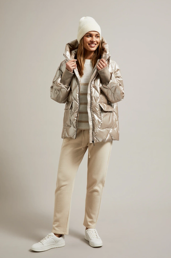 WOMEN'S JACKETS Z-KU-4505 L.BEIGE