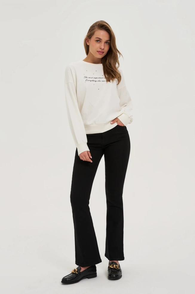 BLUZA DAMSKA Z-BL-4805 OFF WHITE