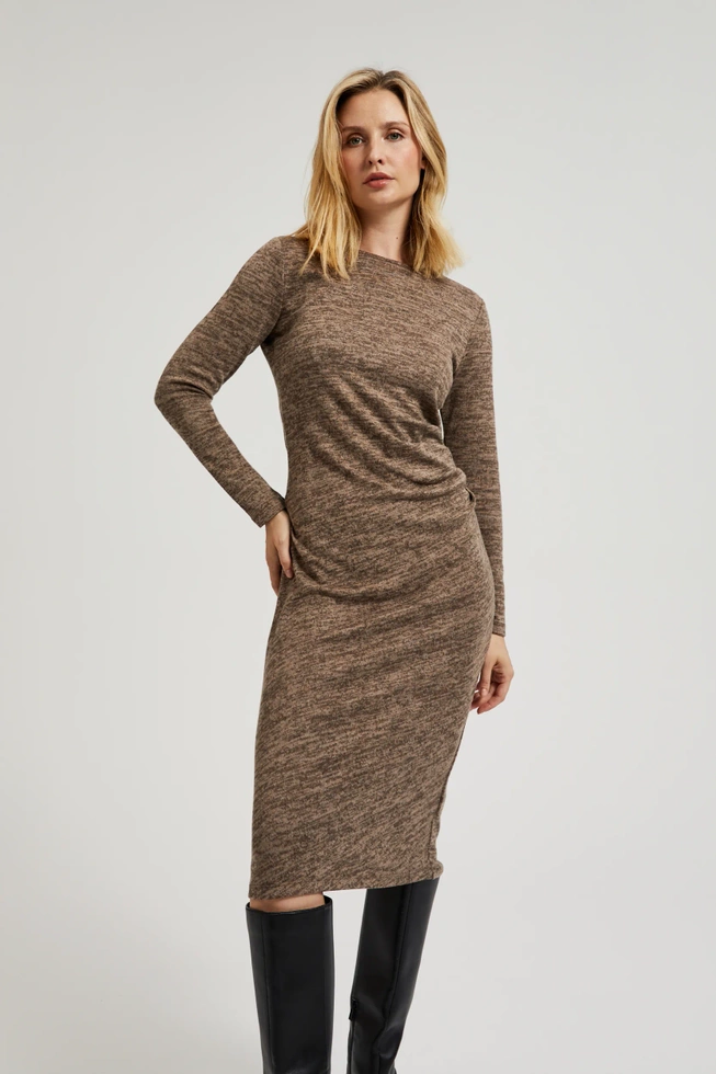 WOMEN'S DRESS Z-SU-4512 L.BROWN