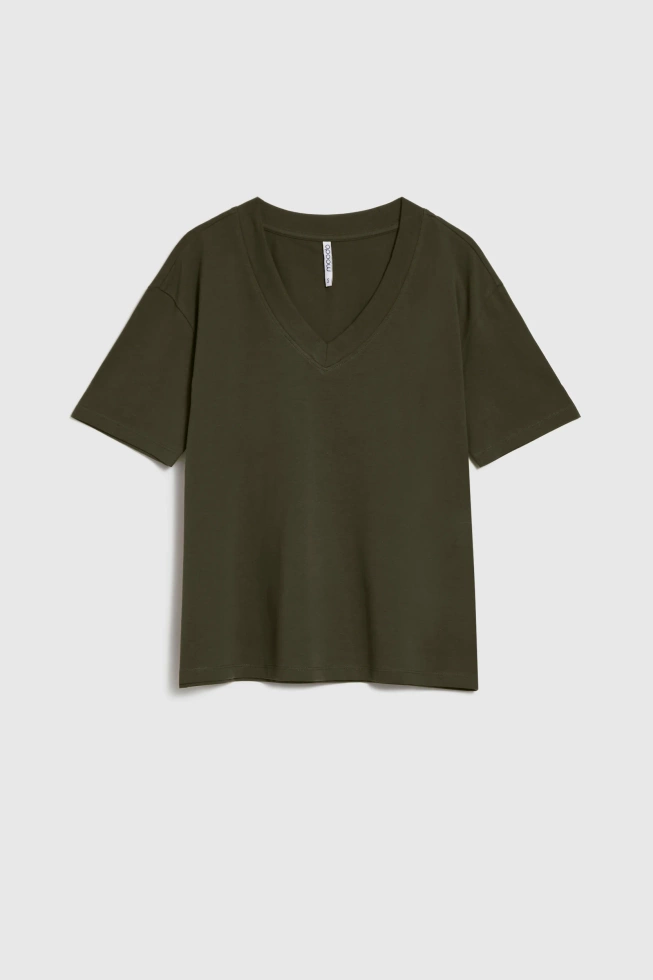 WOMEN'S TSHIRT Z-TS-4801 D.OLIVE-set