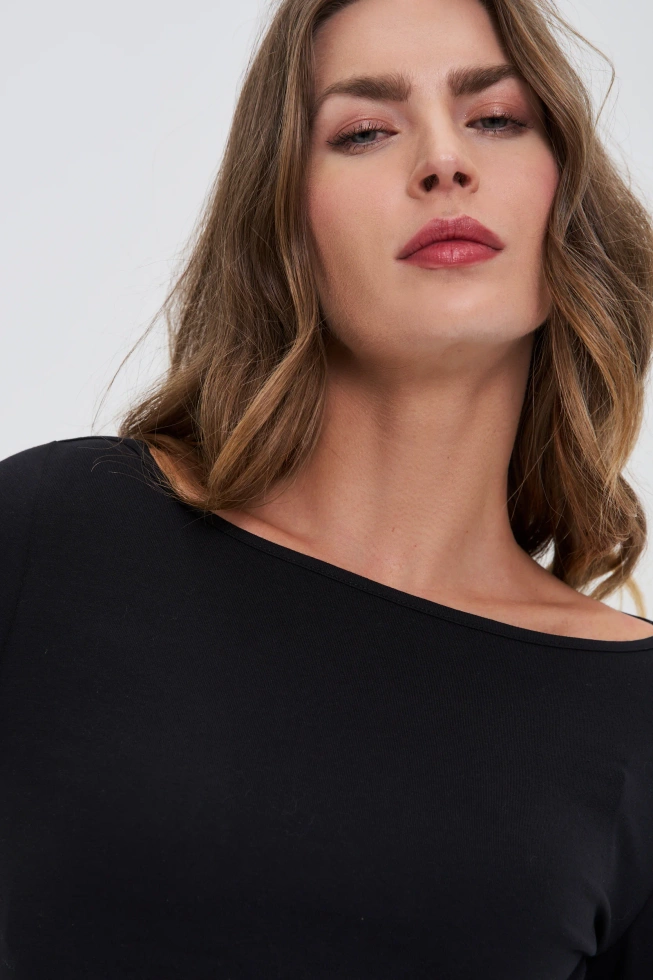 WOMEN'S LONGSLEEVE Z-TS-4803 BLACK