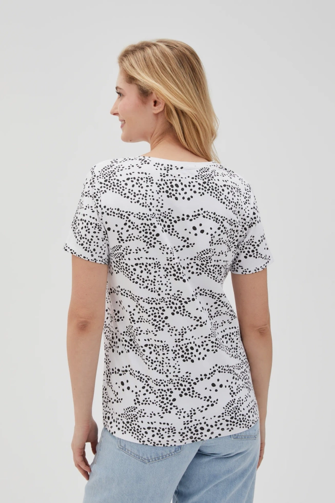 WOMEN'S TSHIRT L-TS-4631 WHITE