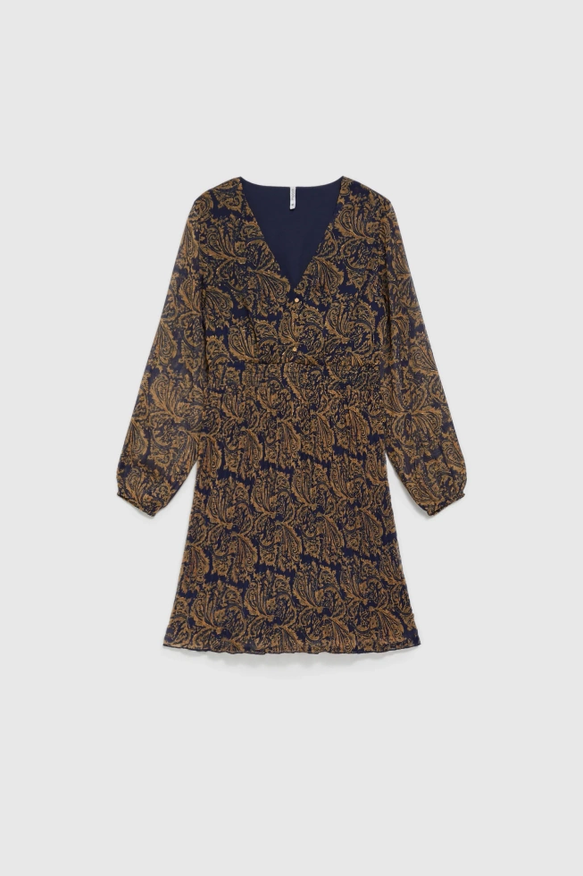 WOMEN'S DRESS Z-SU-4832 NAVY