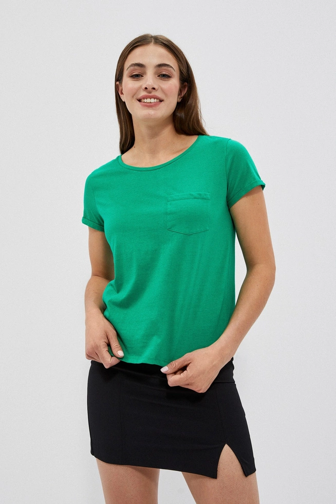 LADIES TSHIRT L-TS-4050 GREEN