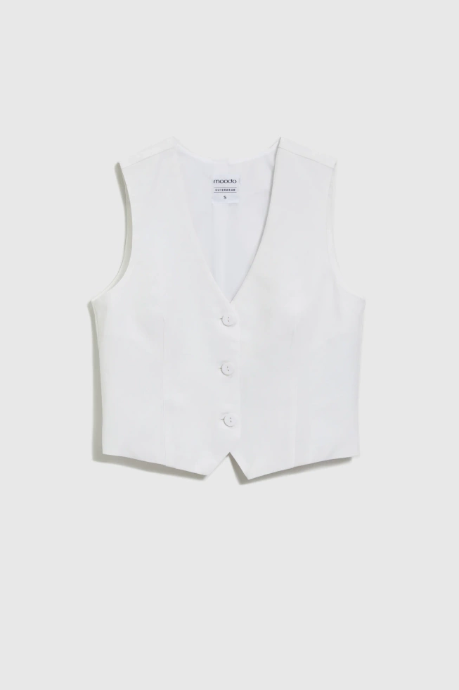 WOMEN'S JACKETS L-KA-4618 WHITE