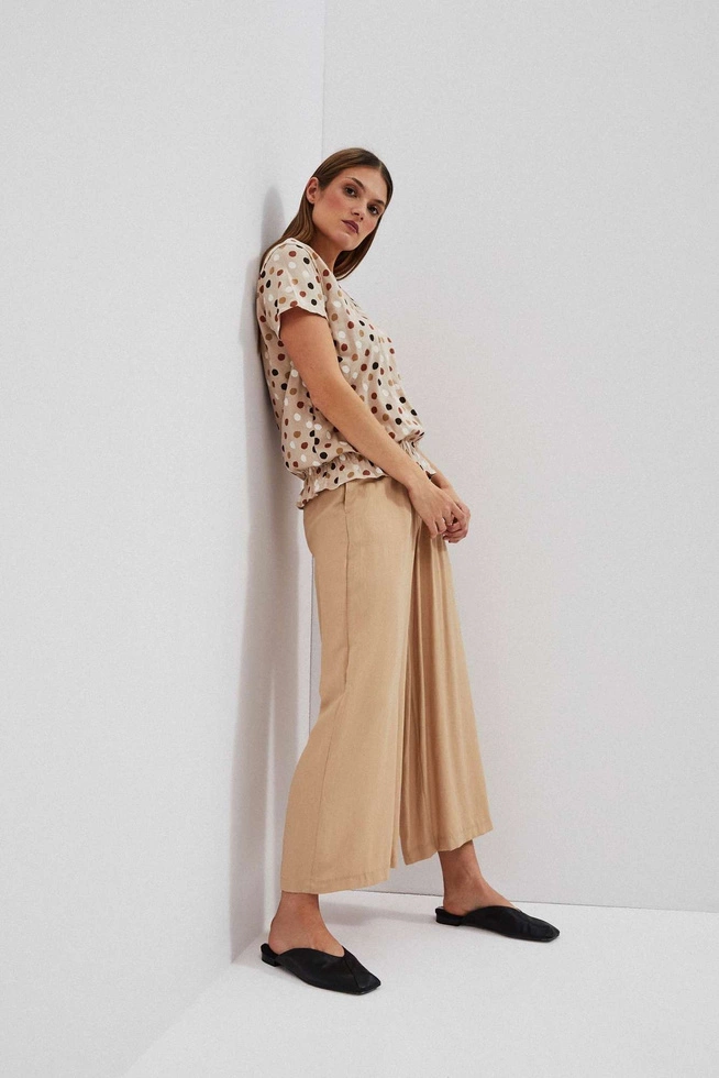 LADIES PANTS L-SP-4010 D.BEIGE