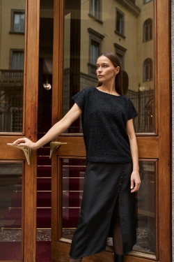 WOMEN'S TSHIRT Z-TS-4835 BLACK-set