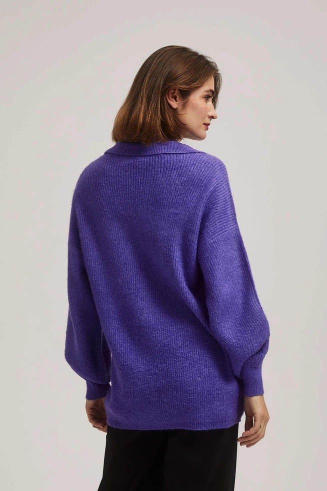 SWETER DAMSKI Z-SW-4225 VIOLET MEL