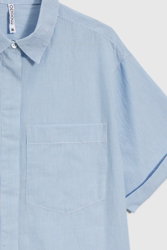 WOMEN'S SHIRT L-KO-4657 WHITE_L.BLUE-set