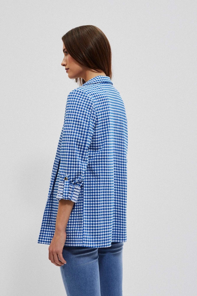 LADIES JACKETS L-MR-4006 BLUE