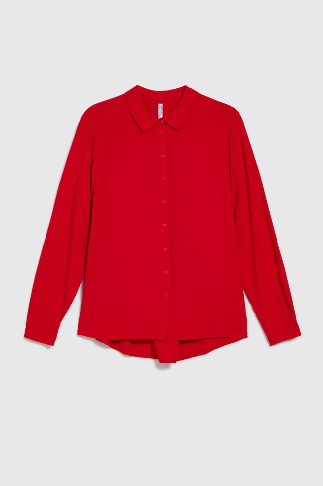 WOMEN'S SHIRT L-KO-4600 RED