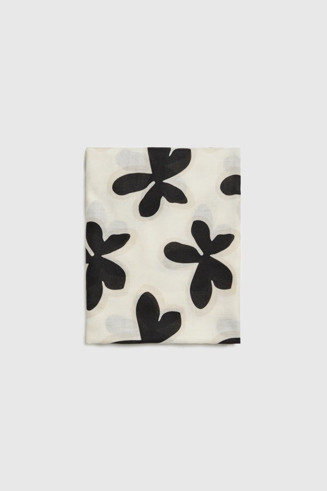 WOMEN'S SCARF L-SZ-4912 CREAM