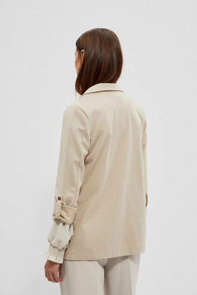MARYNARKA DAMSKA L-MR-4005 D.BEIGE